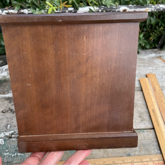 Vintage Apco wood jewelry box MCM - Picture 9 of 14